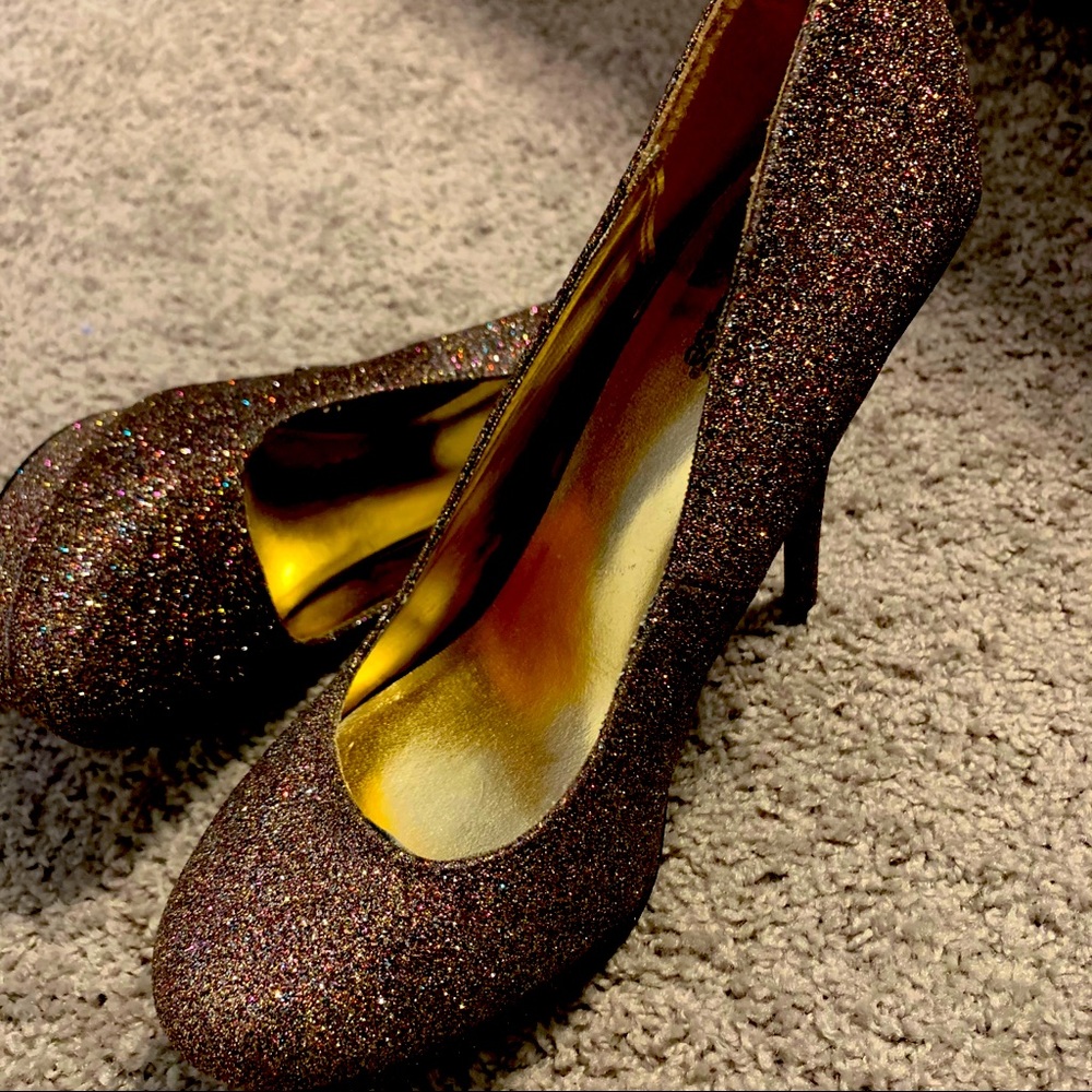 Sparkle heels